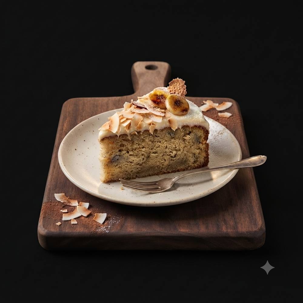 Tortas (torta Banano de Coco)